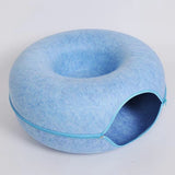 Cat bed tunnel Pet Cats Tunnel Interactive Play Toy  Dual Use Indoor Toys Kitten Exercising Products Cat Training Toy